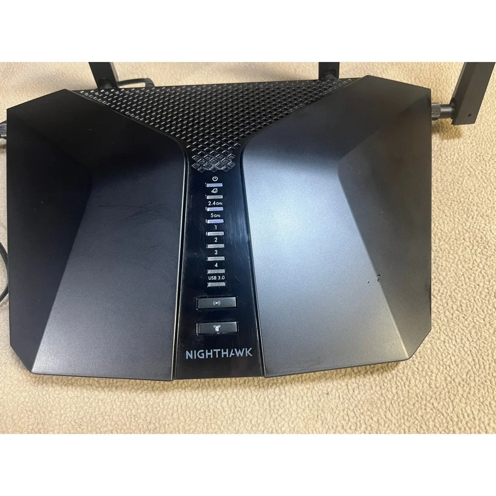 Netgear Nighthawk AX5 AX4200 5-Stream WiFi 6 Router RAX42 Black - Picture 7 of 8